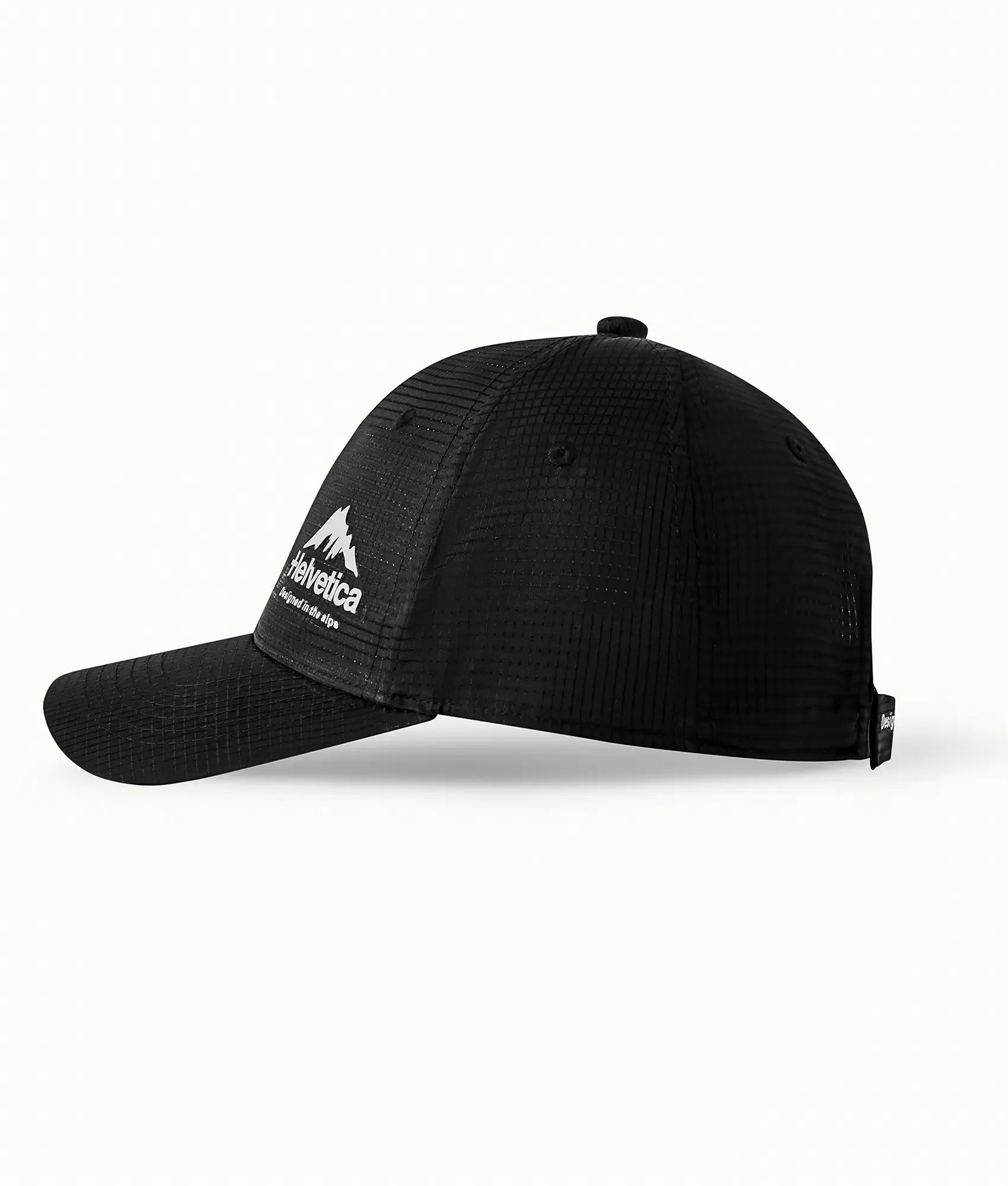 Casquette Helvetica Noire