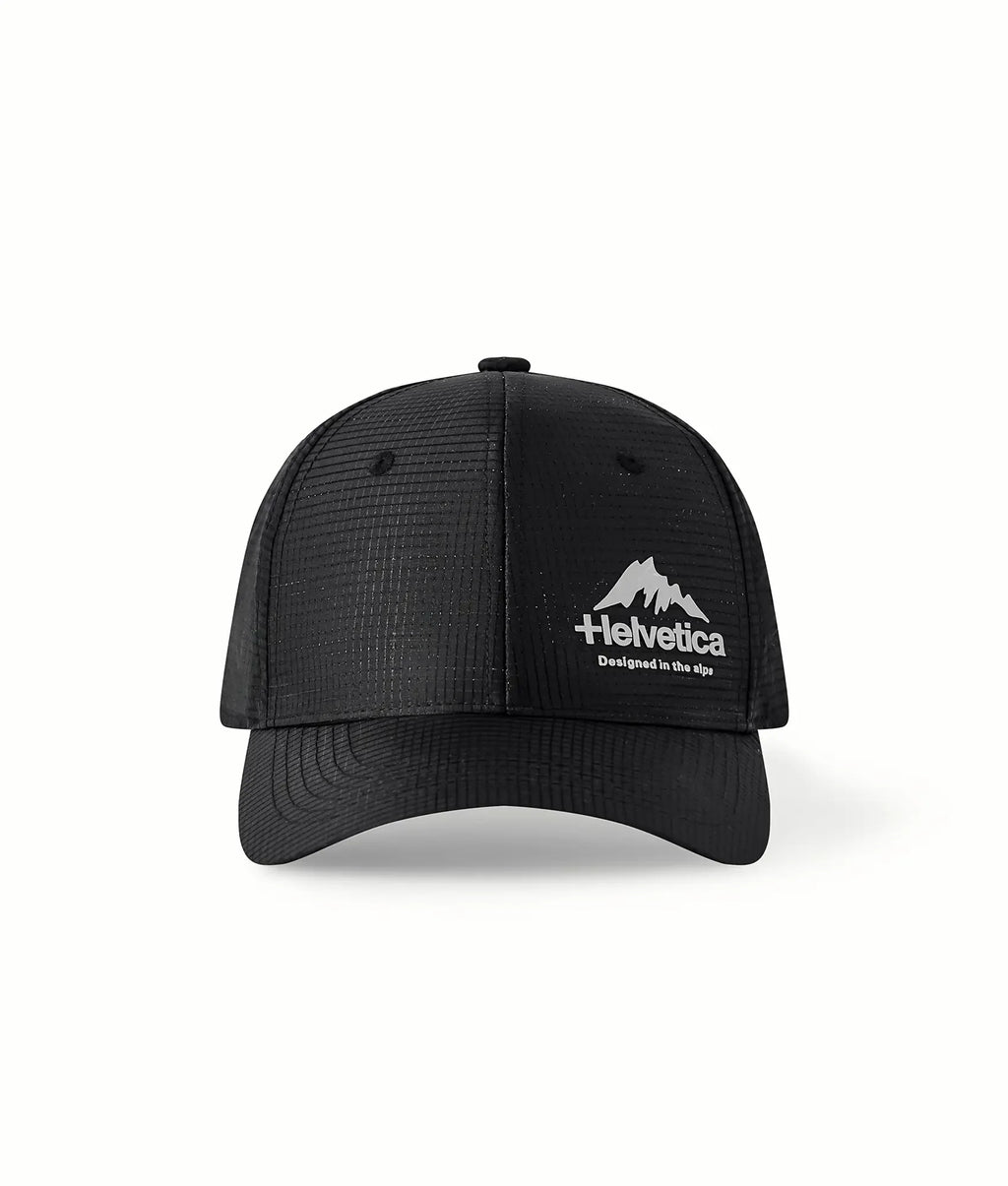 Casquette Helvetica Noire