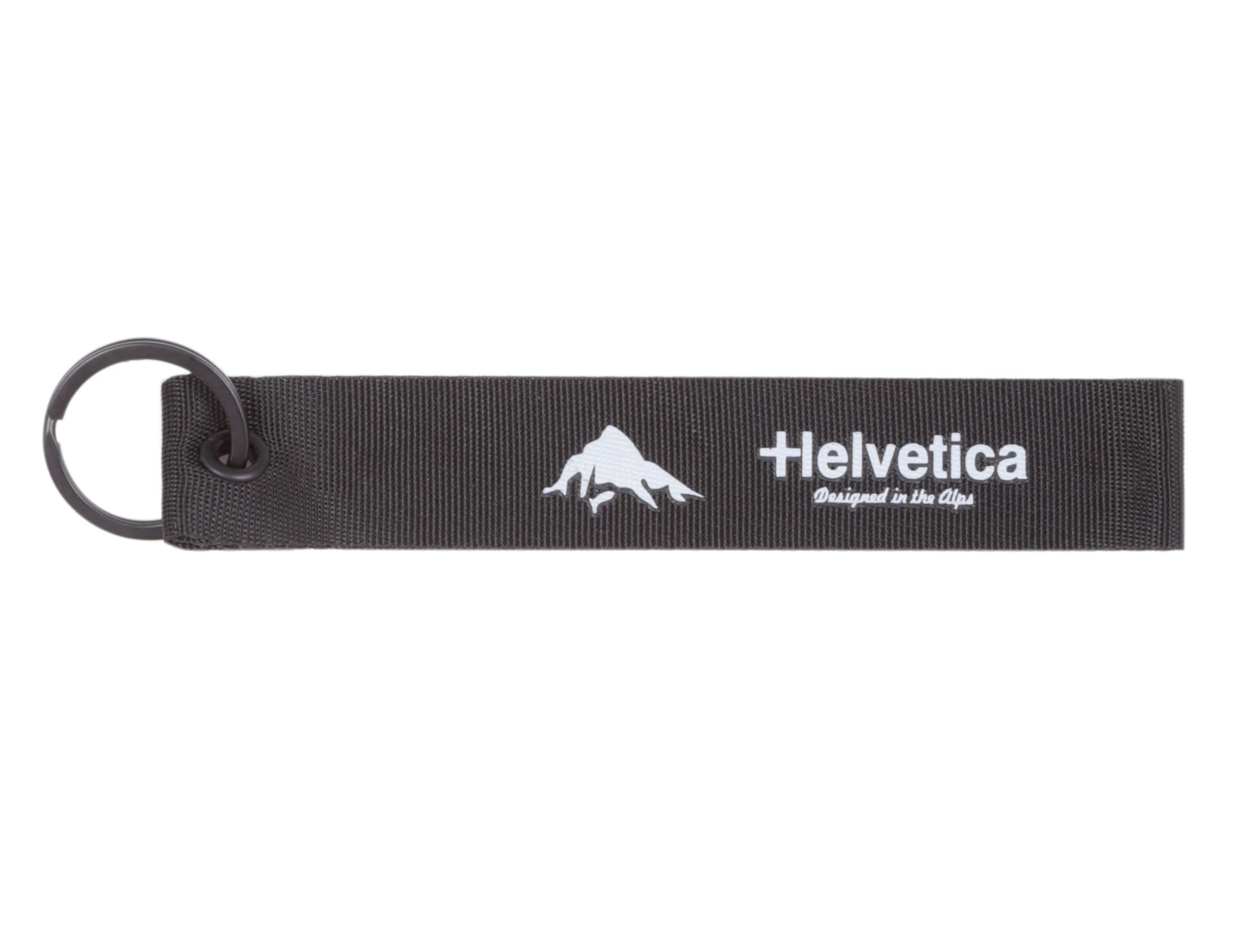 Porte-clés Helvetica "Designed in the Alps